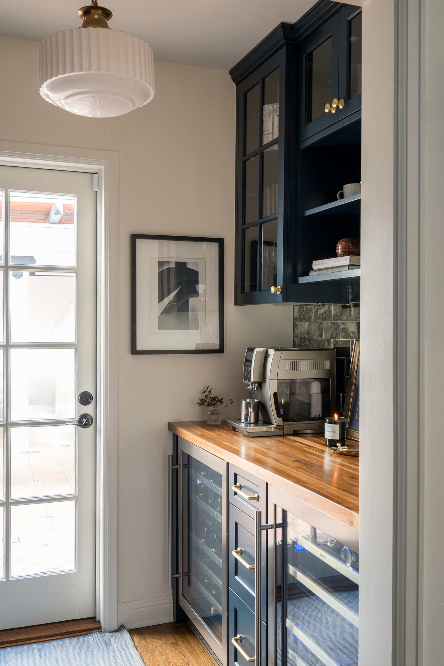 Wine Fridge San Diego Kitchen by Anne Rae Design