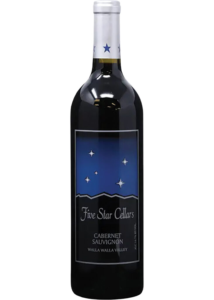 2018 Five Star Cellars Cabernet Sauvignon Walla Walla Valley