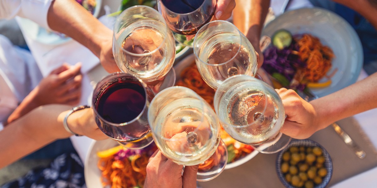 Wine Toast Outdoor Dining