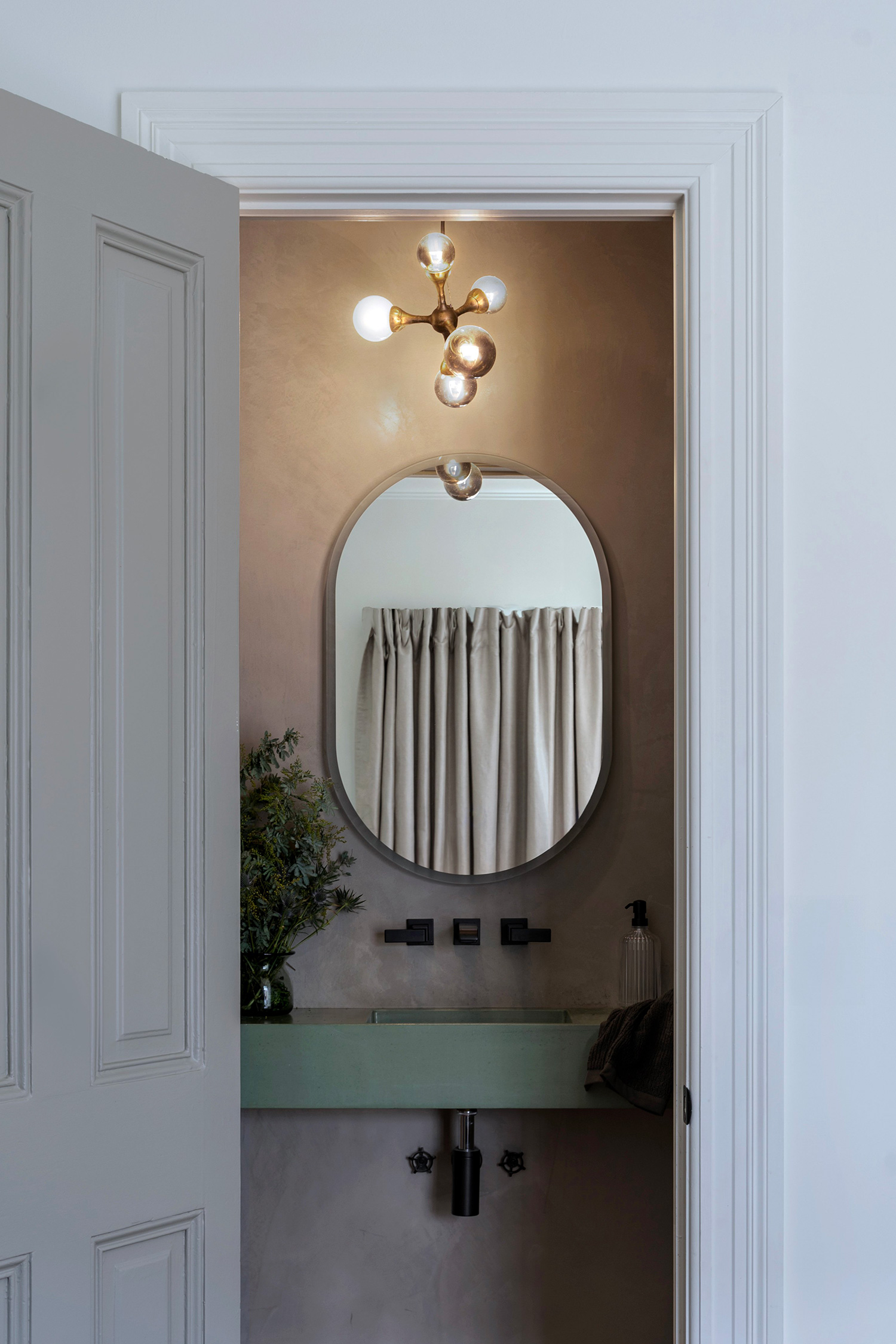 Winter SF Bathroom by Lesley Ray Design