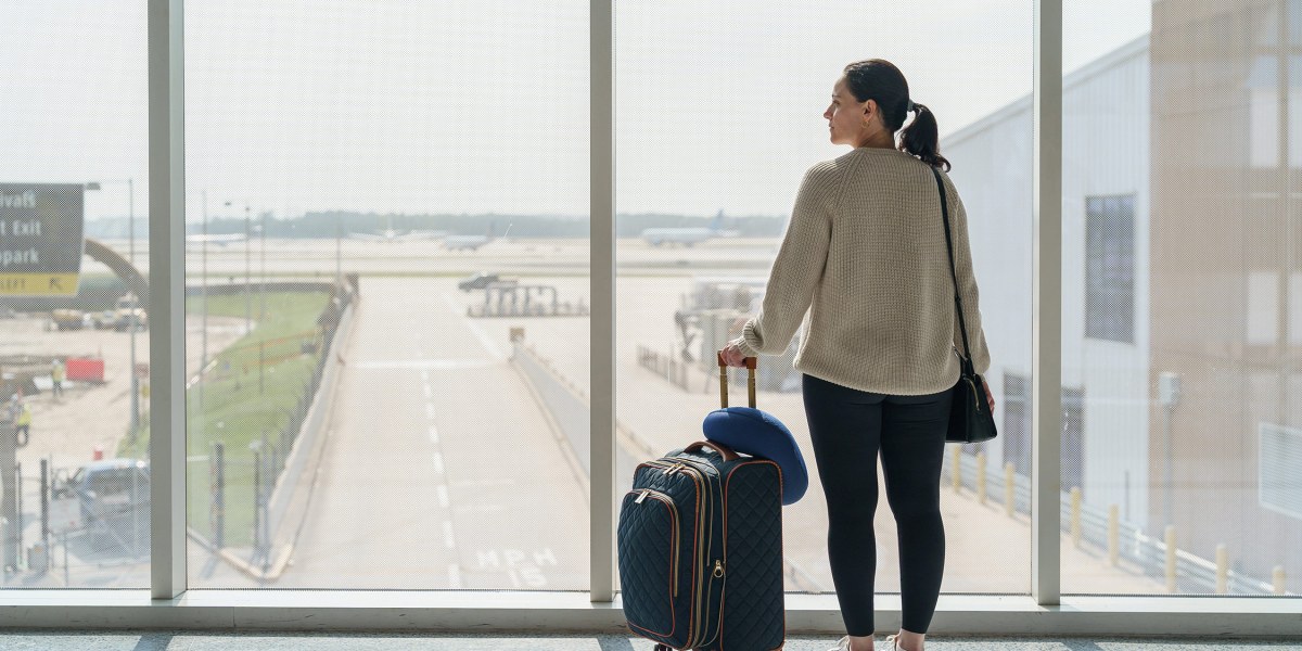 Woman at Airport