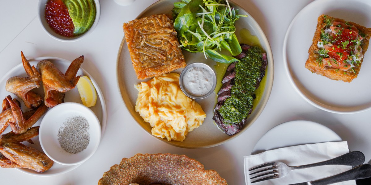 Yang's Kitchen Food Dishes Overhead