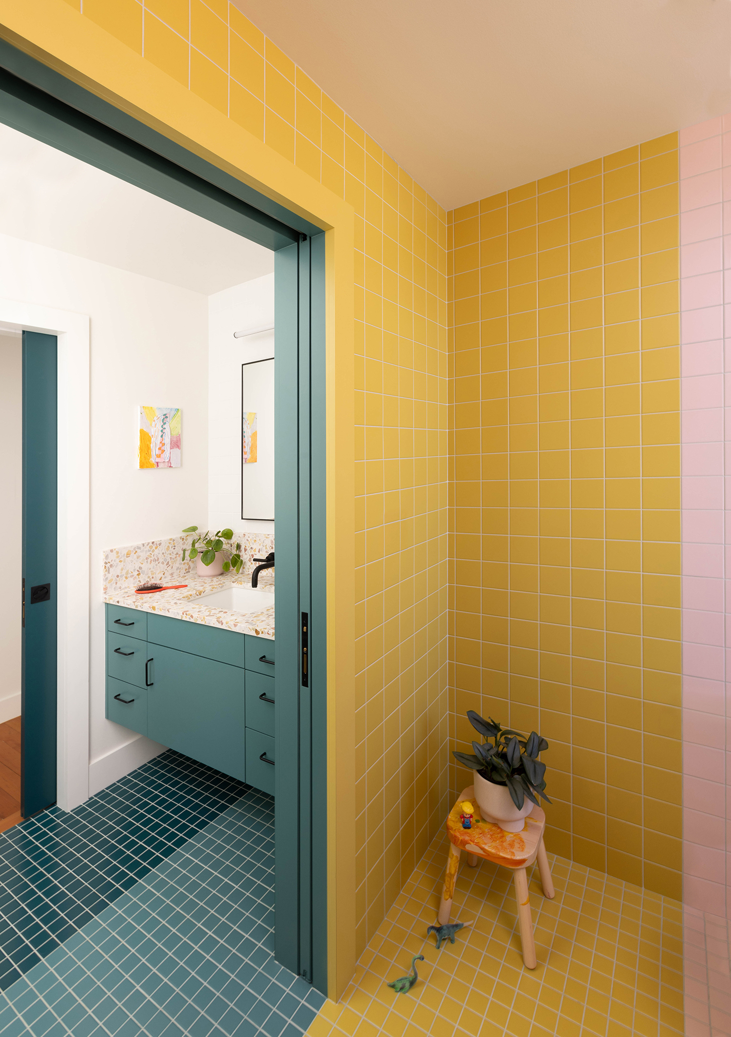 Yellow Shower in Seattle Craftsman by Best Practice Architecture
