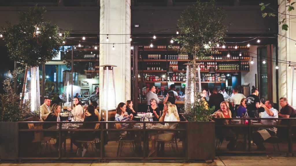 zinque dtla patio dining